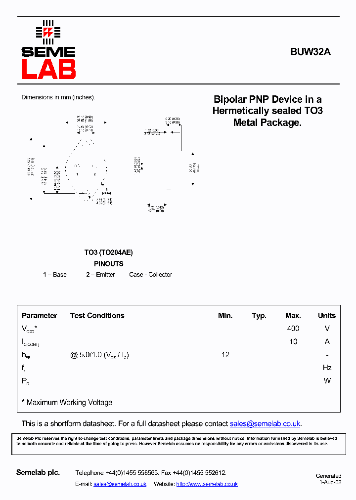 SFBUW32A_258726.PDF Datasheet