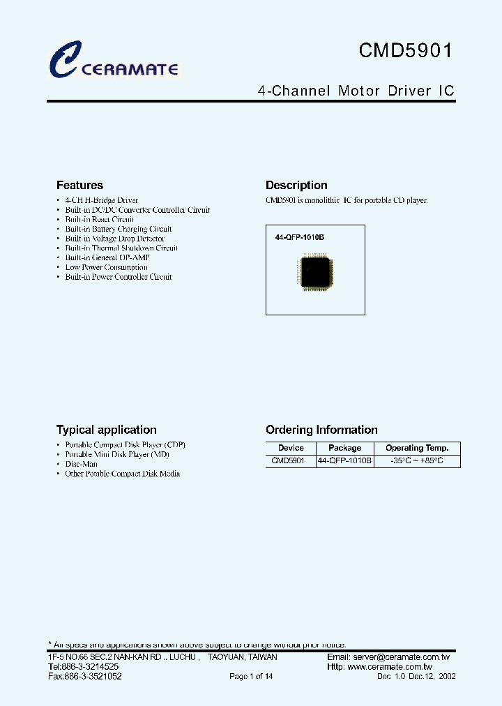 CMD5901_254065.PDF Datasheet