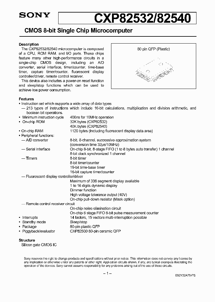 CXP82532_182509.PDF Datasheet