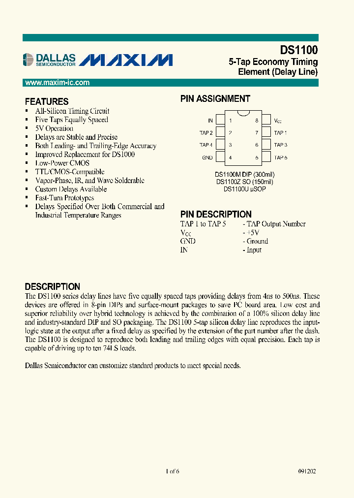 DS1100M-40_215916.PDF Datasheet