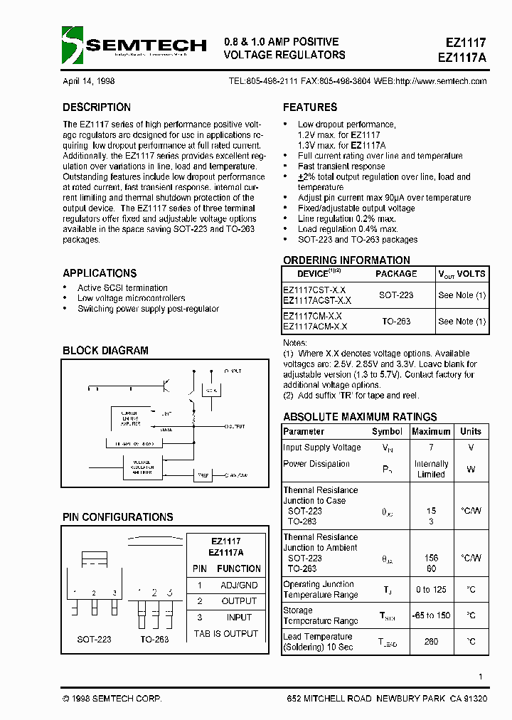 EZ1117A_135779.PDF Datasheet
