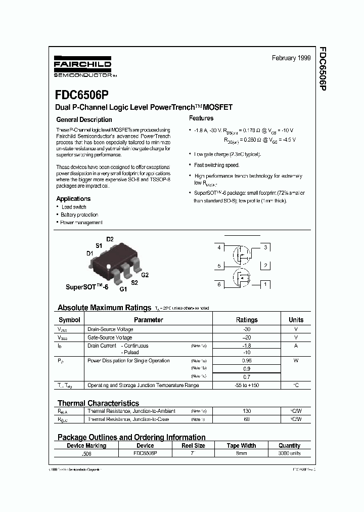 FDC6506P_273238.PDF Datasheet