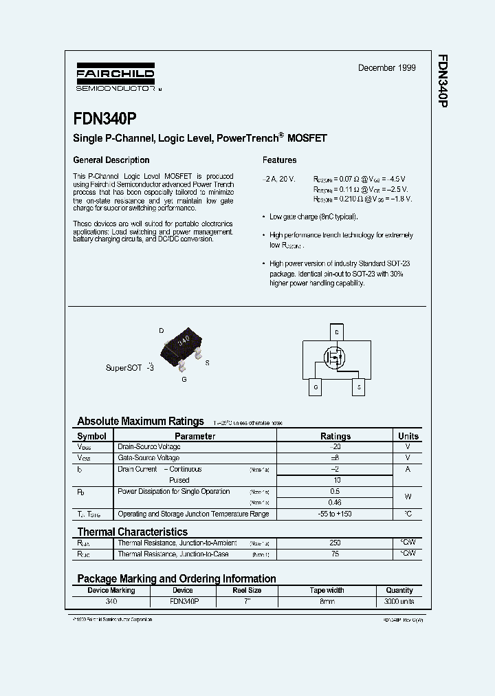 FDN340_212069.PDF Datasheet