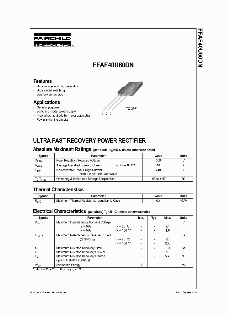 FFAF40U60DN_269111.PDF Datasheet