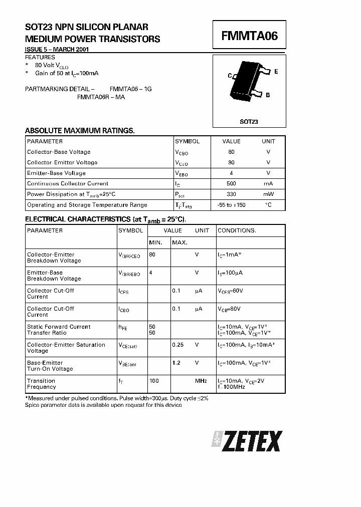 FMMTA06_238670.PDF Datasheet