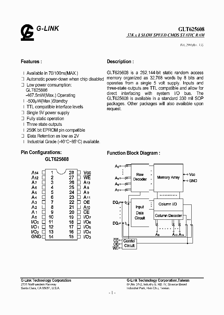 GLT625608_197576.PDF Datasheet