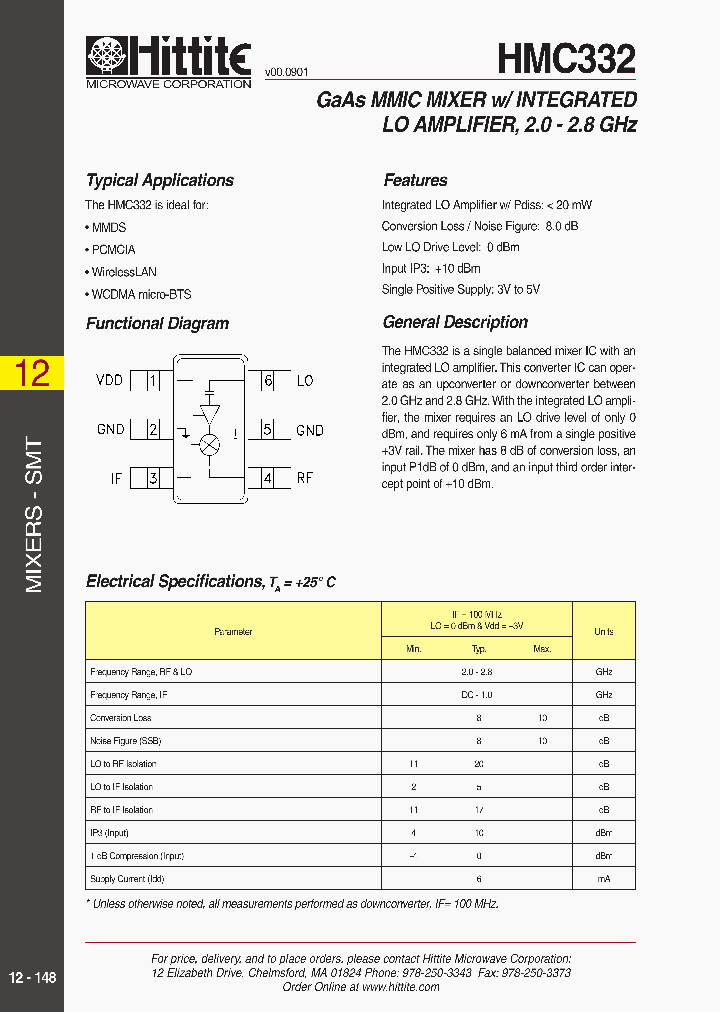 HMC332_212546.PDF Datasheet