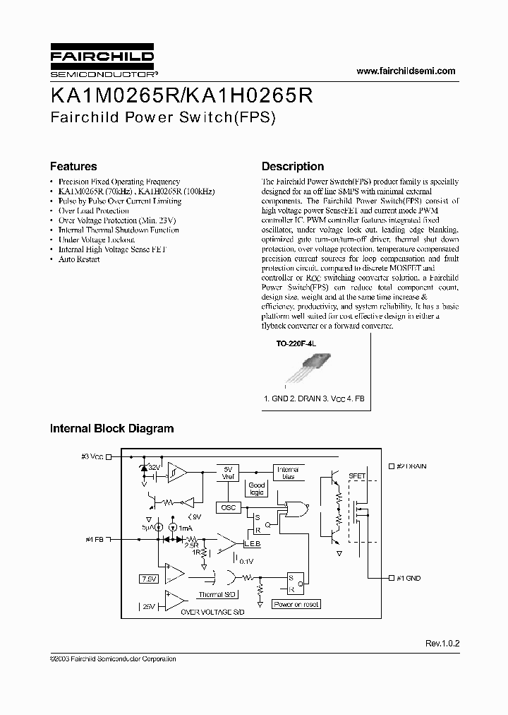 KA1M0265_193419.PDF Datasheet