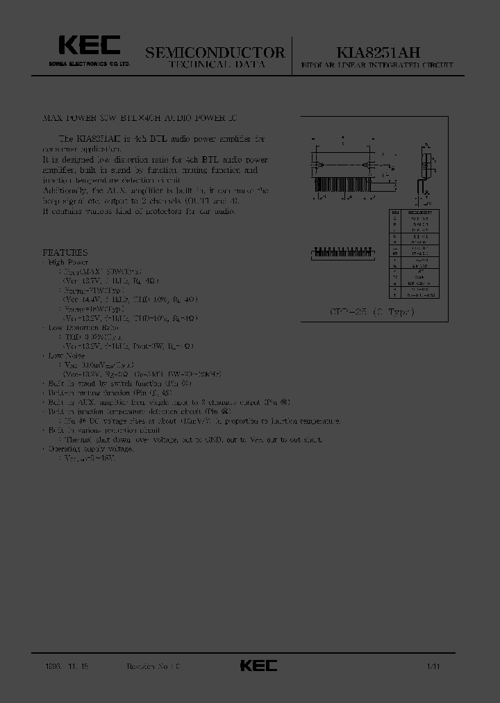 KIA8251_223337.PDF Datasheet