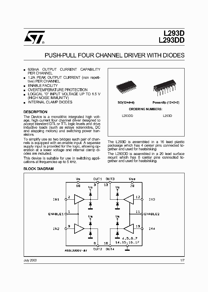 L293DD013TR_219805.PDF Datasheet