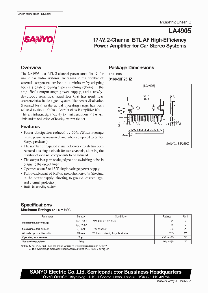 LA4905_226746.PDF Datasheet