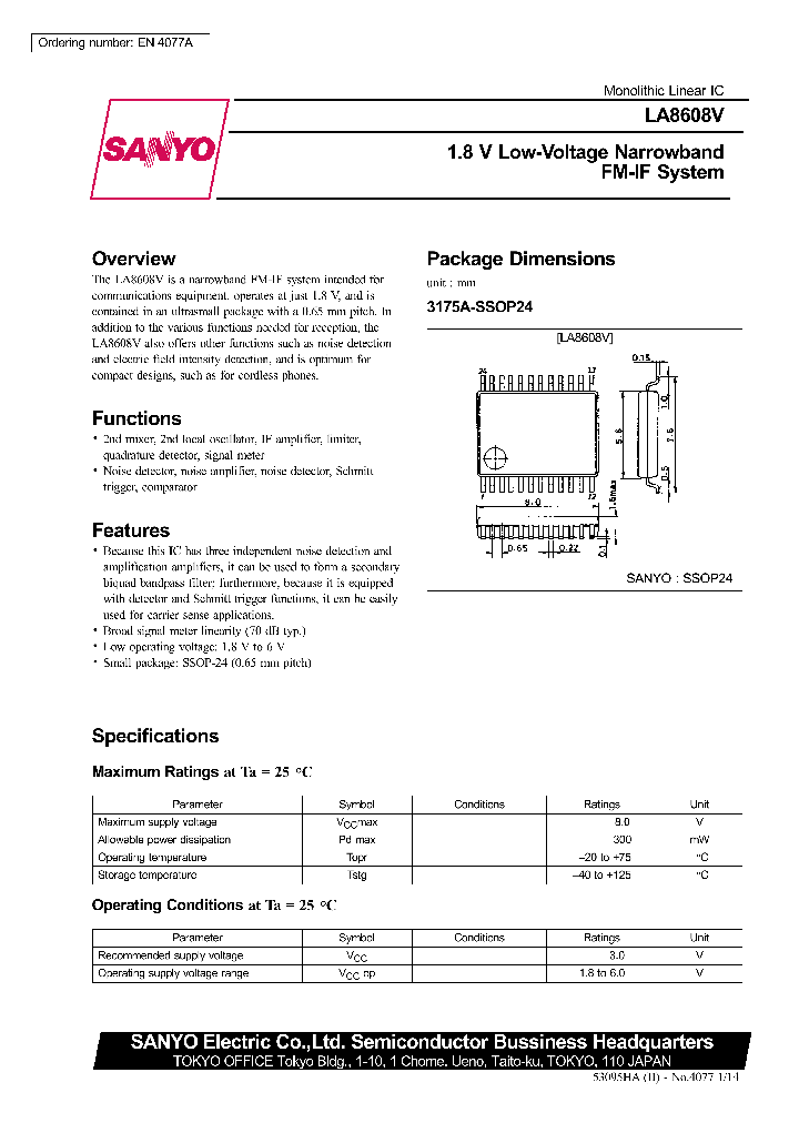 LA8608_231113.PDF Datasheet
