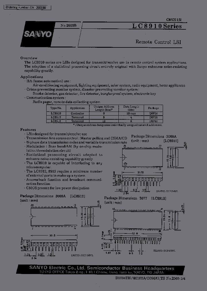 LC8910_211509.PDF Datasheet