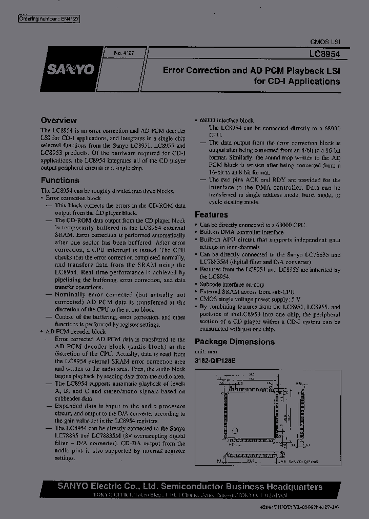 LC8954_226859.PDF Datasheet