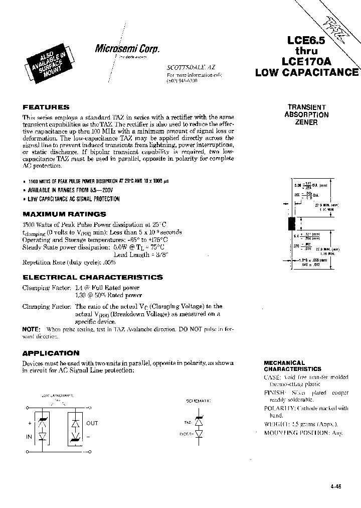 LCE160_234890.PDF Datasheet
