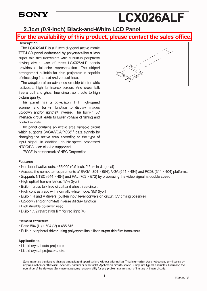 LCX026ALF_234878.PDF Datasheet