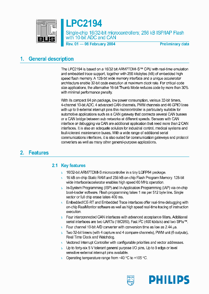 LPC2194_235850.PDF Datasheet