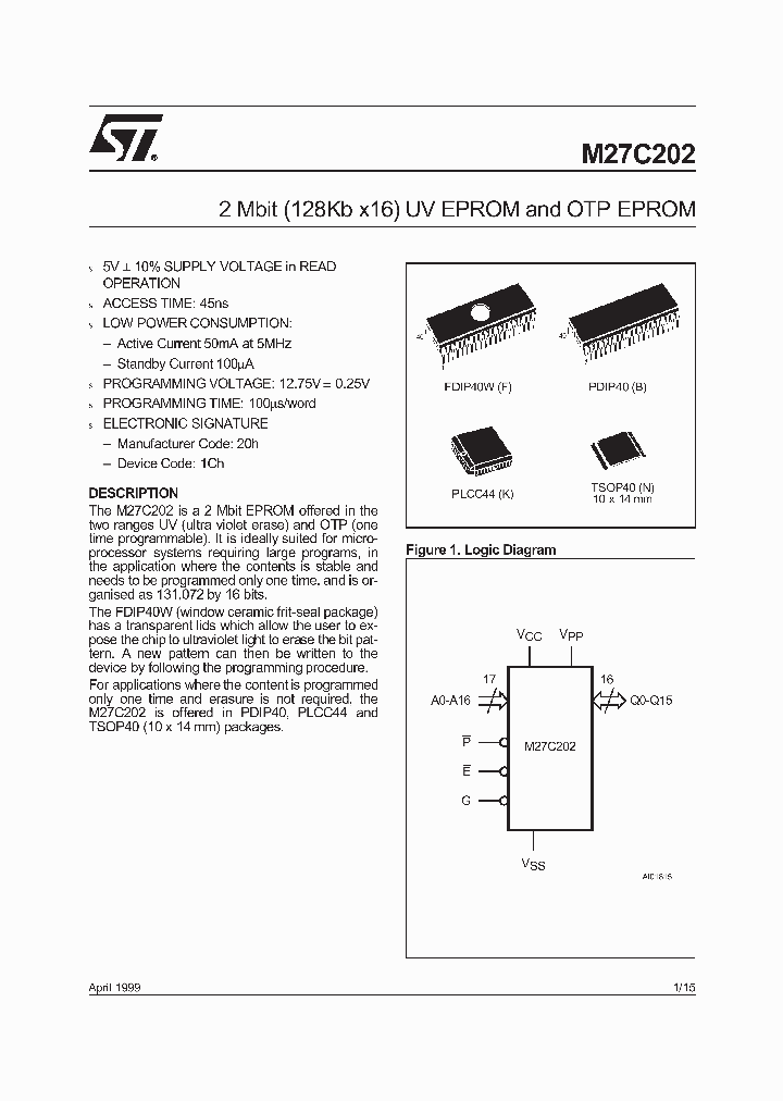 M27C202-100B1TR_231145.PDF Datasheet