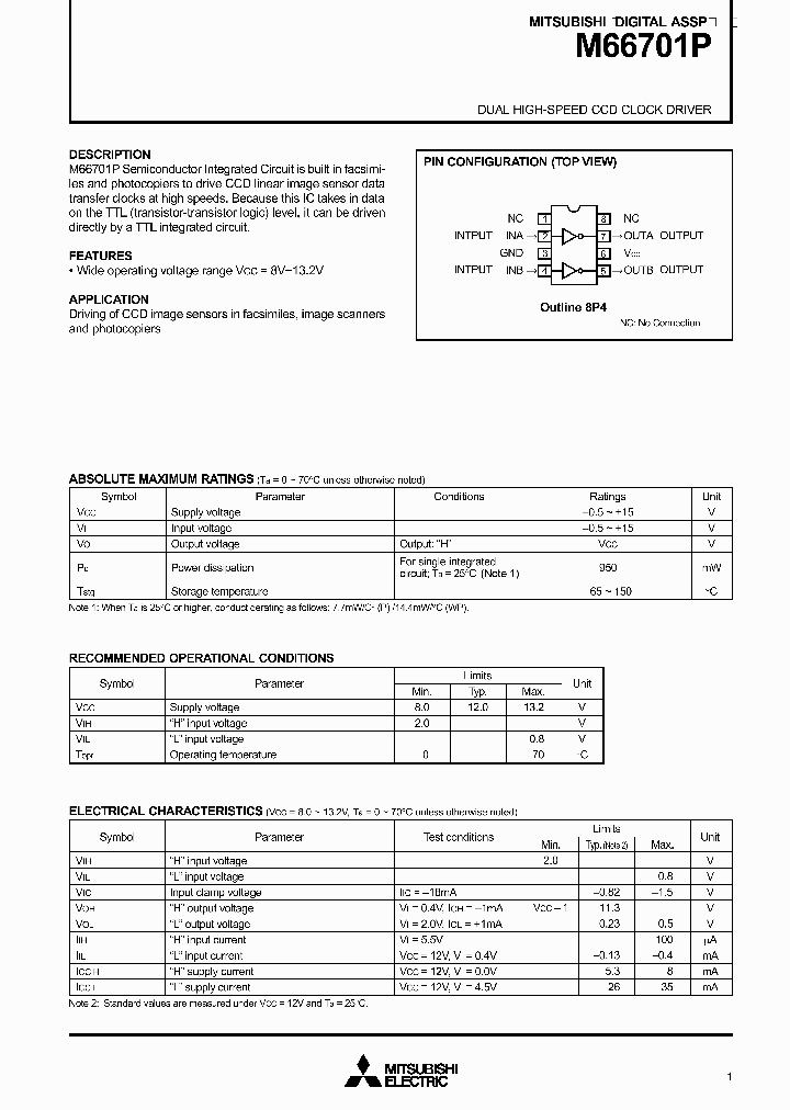 M66701P_227190.PDF Datasheet