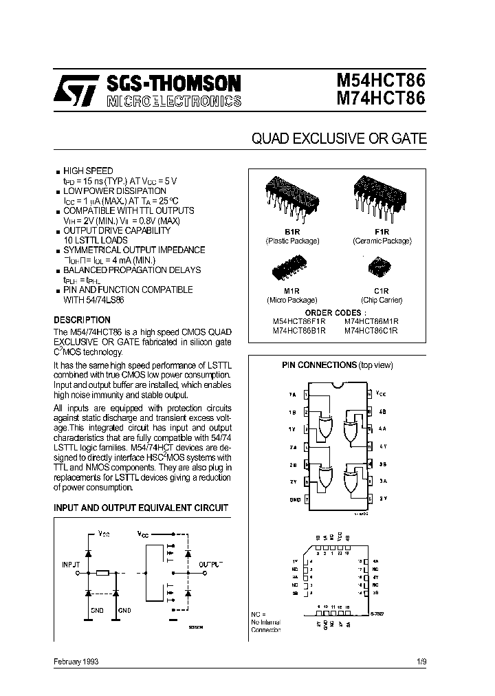 M74HCT86_234820.PDF Datasheet