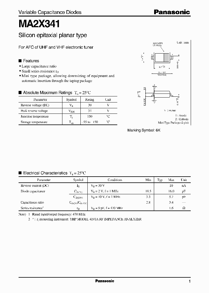 MA2X341_223335.PDF Datasheet