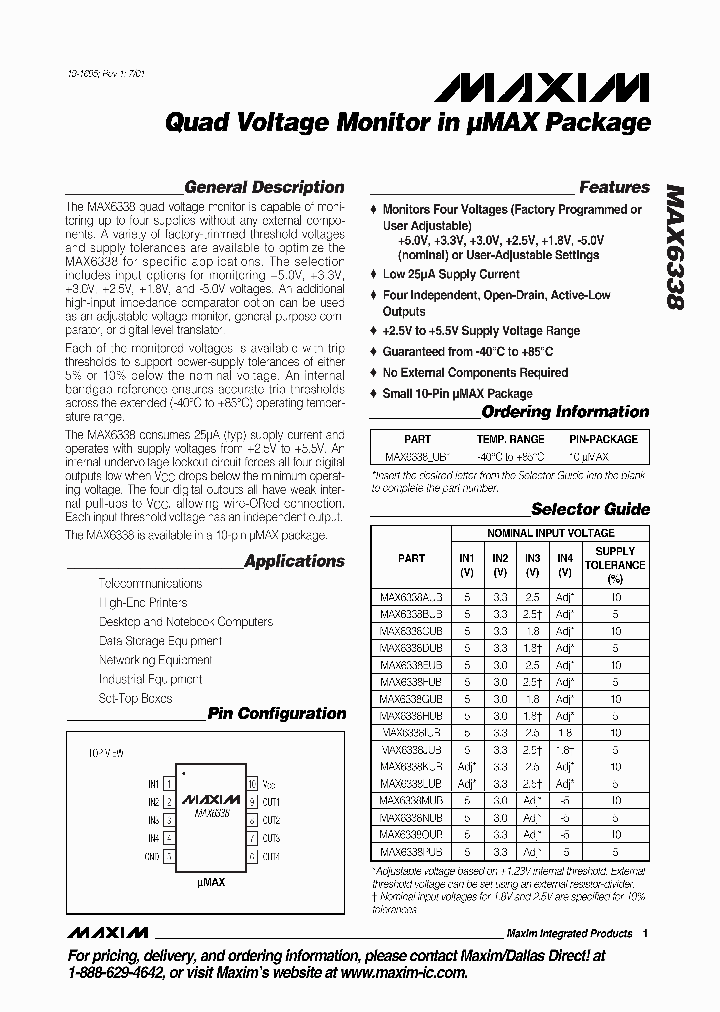 MAX6338_233648.PDF Datasheet
