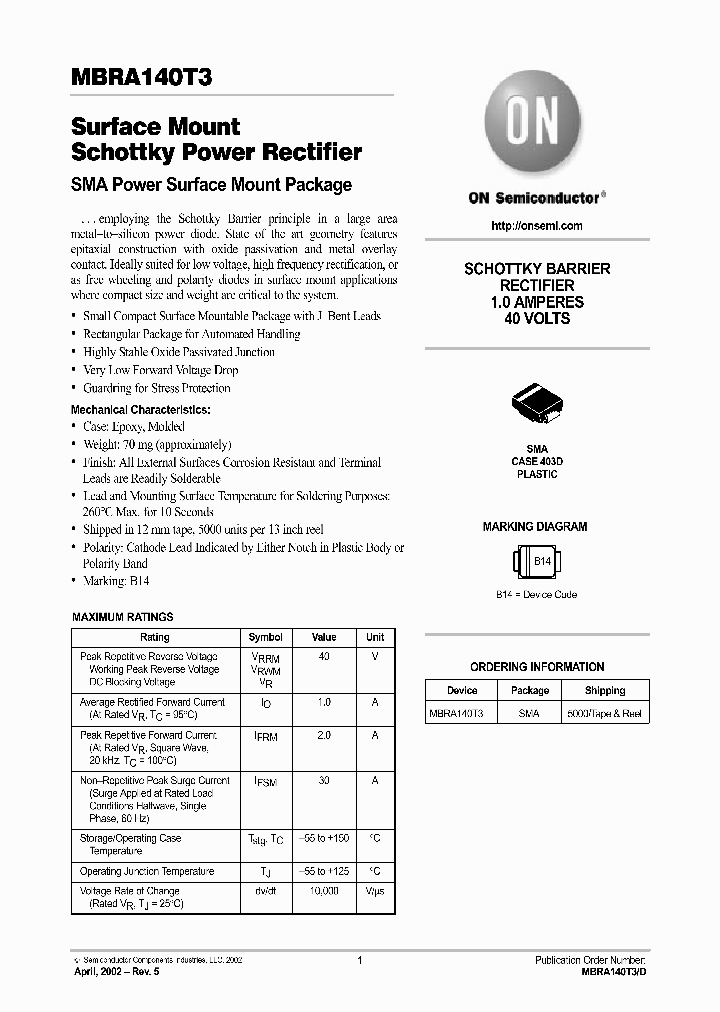 MBRA140_232182.PDF Datasheet