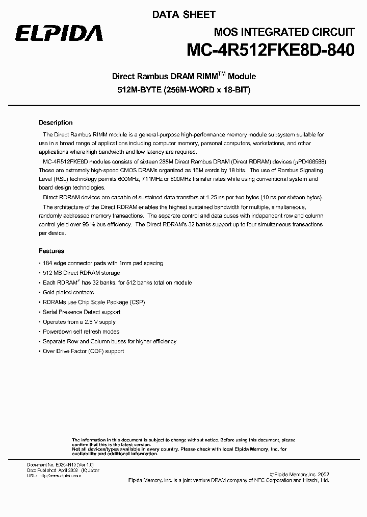 MC-4R512FKE8D-840_224119.PDF Datasheet