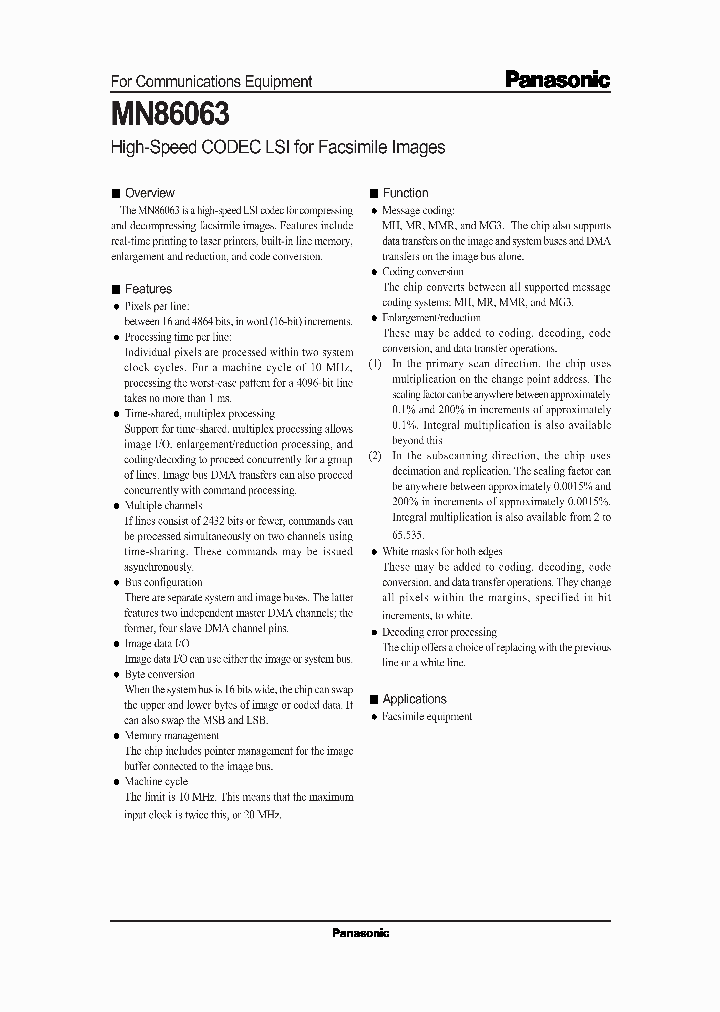 MN86063_227932.PDF Datasheet