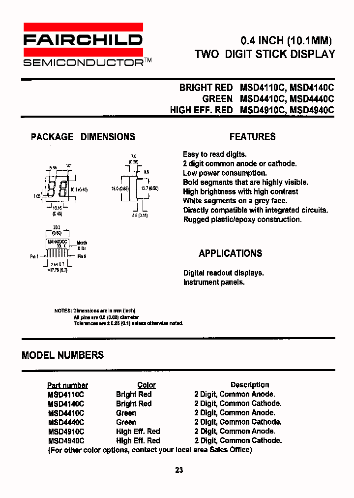 MSD4110C_233888.PDF Datasheet