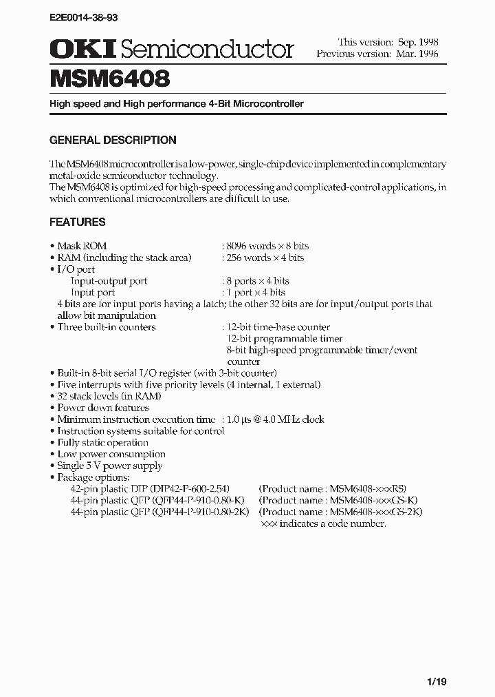 MSM6408_224908.PDF Datasheet