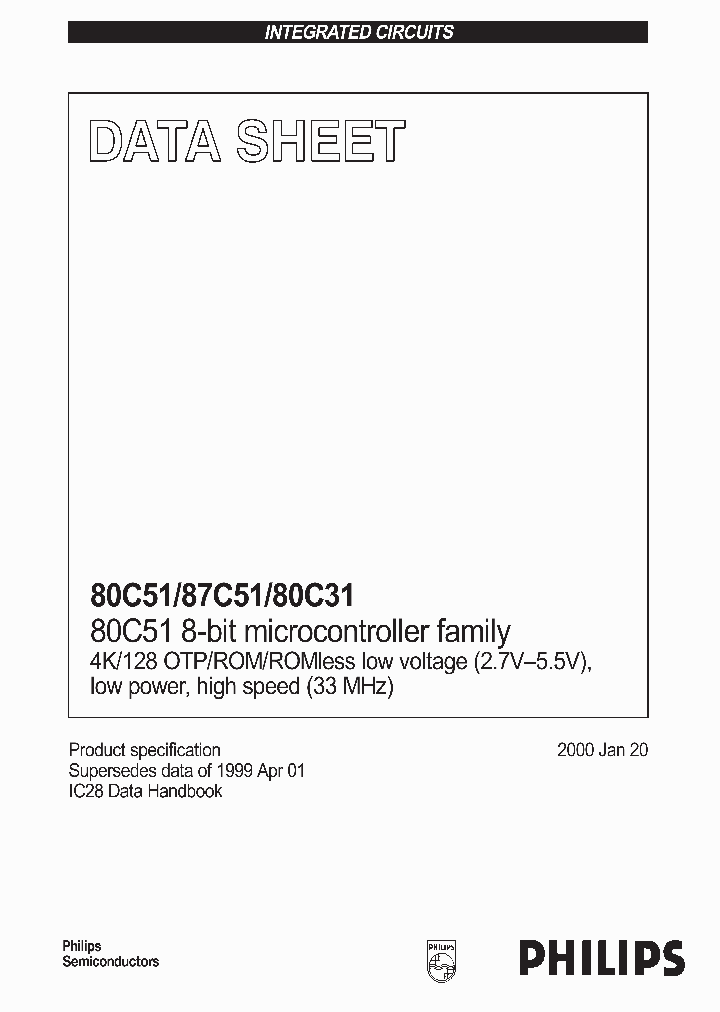 80C51_4619.PDF Datasheet