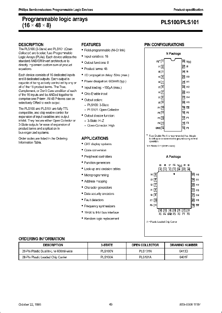 PLS100_171972.PDF Datasheet