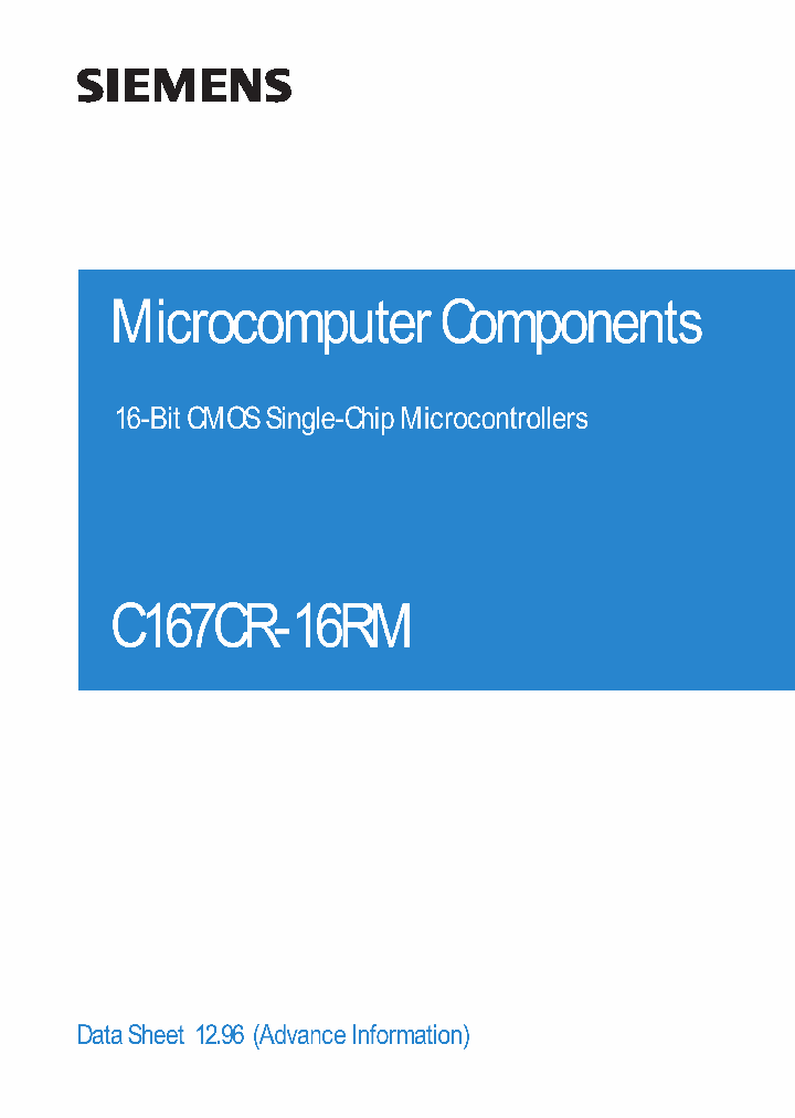 SAF-C167CR-16RM_110849.PDF Datasheet
