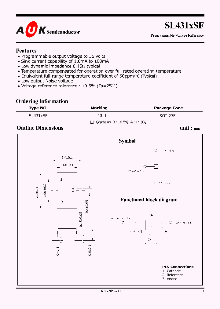 SL431BSF_229580.PDF Datasheet