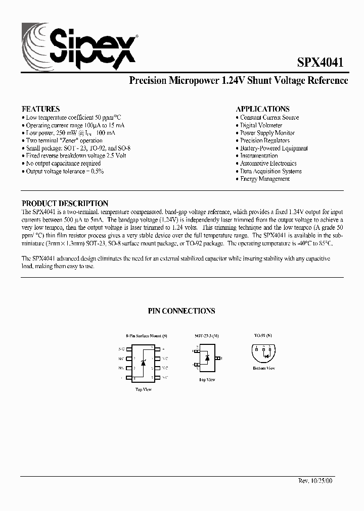 SPX4041_217750.PDF Datasheet