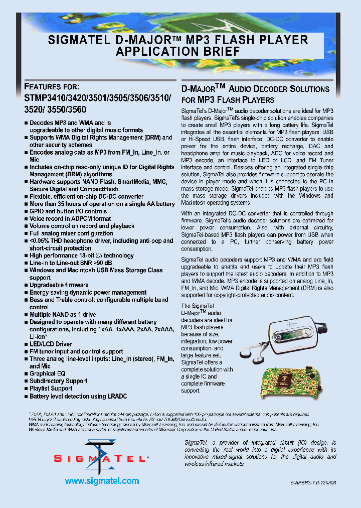 STMP3520_188253.PDF Datasheet