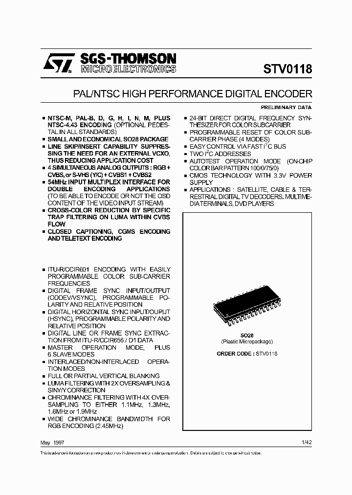 STV0118_166494.PDF Datasheet