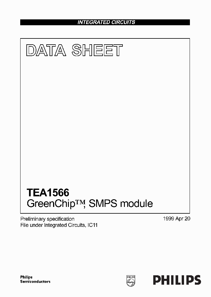 TEA1566_214002.PDF Datasheet