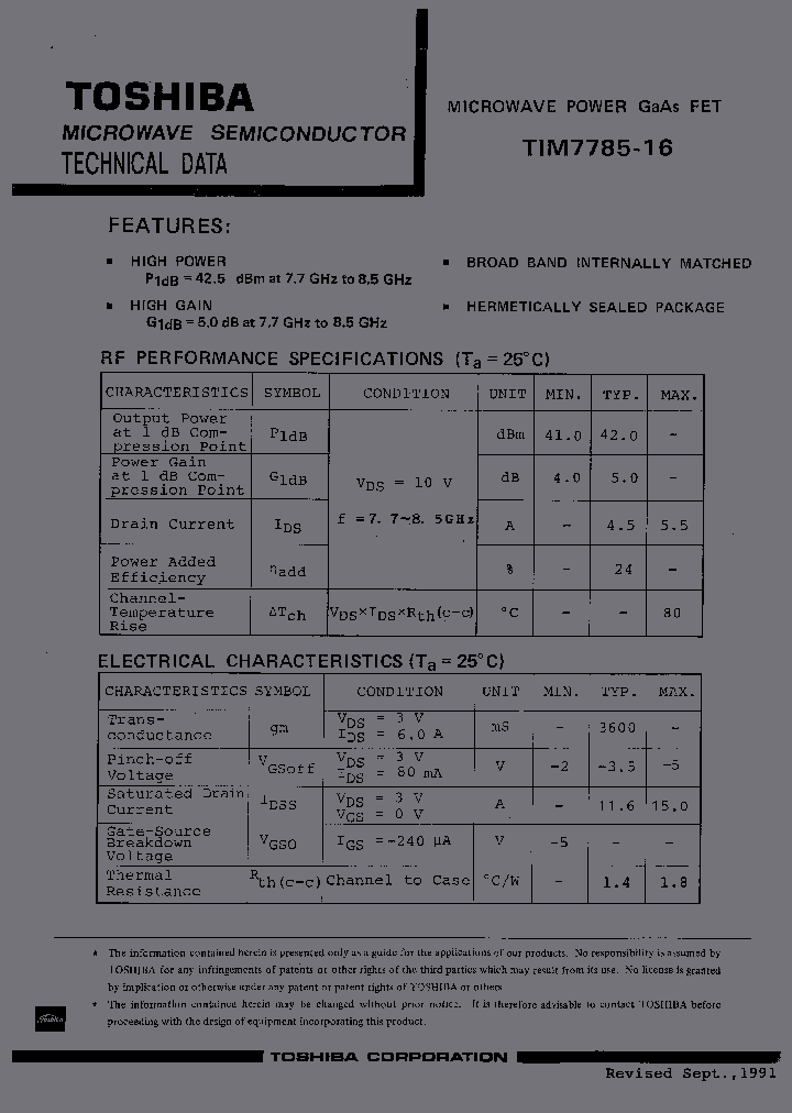 TIM7785-16_213586.PDF Datasheet