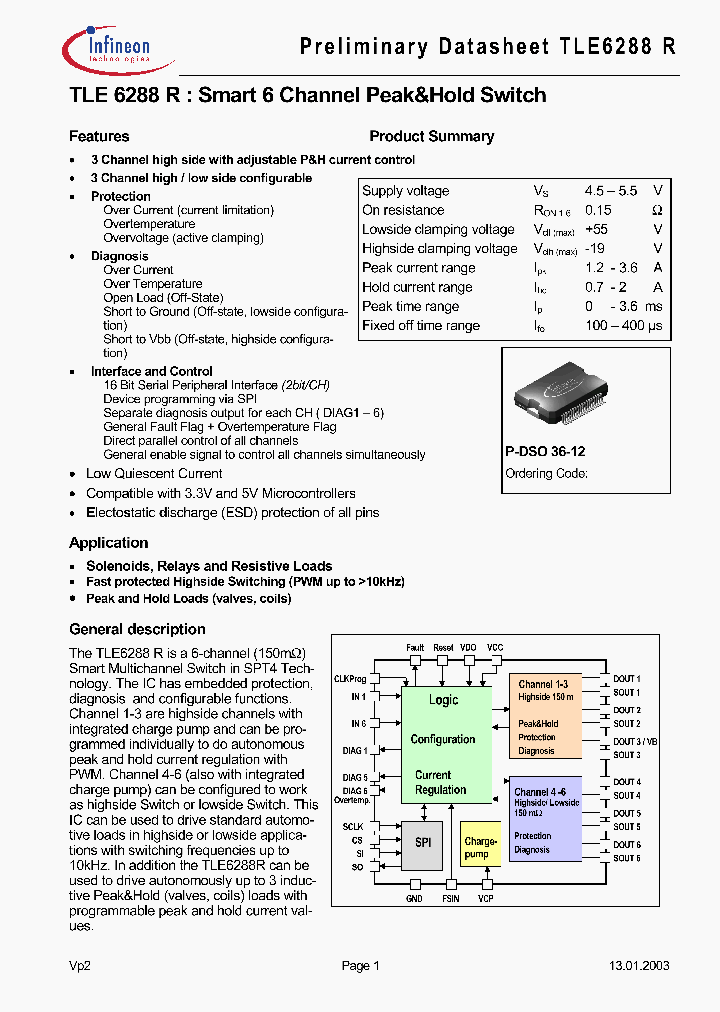 TLE6288_232866.PDF Datasheet