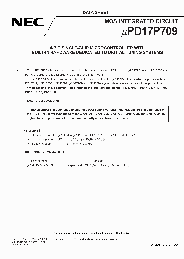 UPD17P709_214313.PDF Datasheet