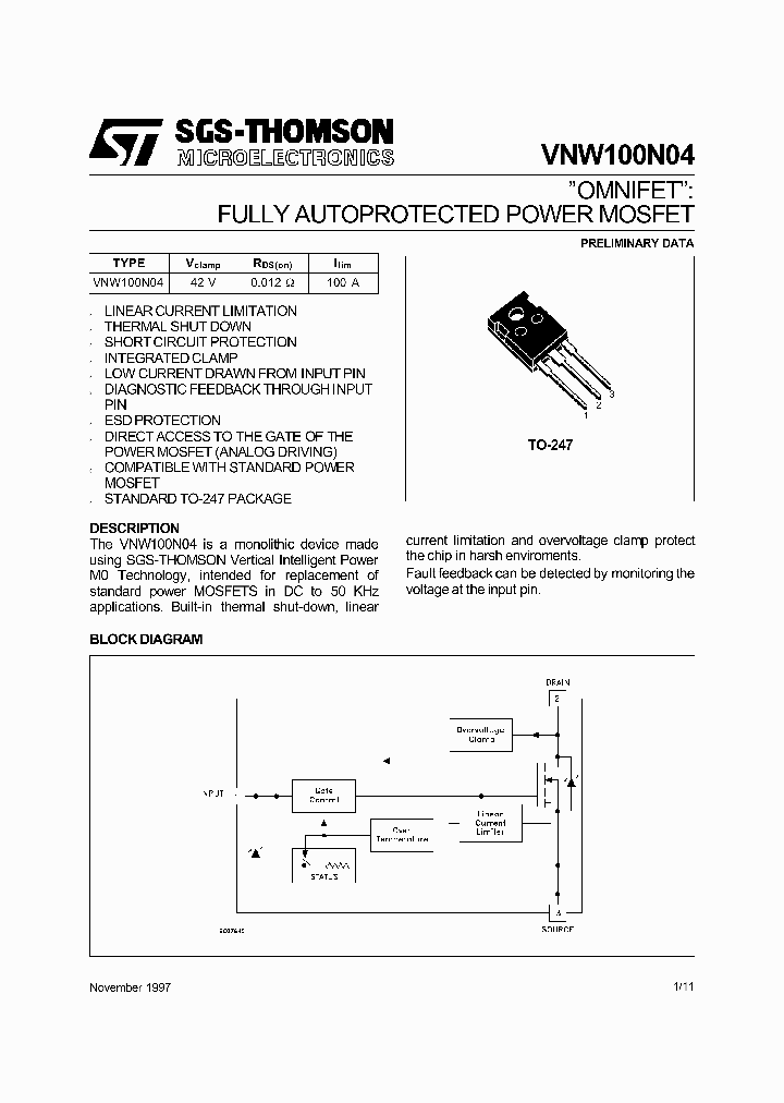 VNW100N04_184627.PDF Datasheet