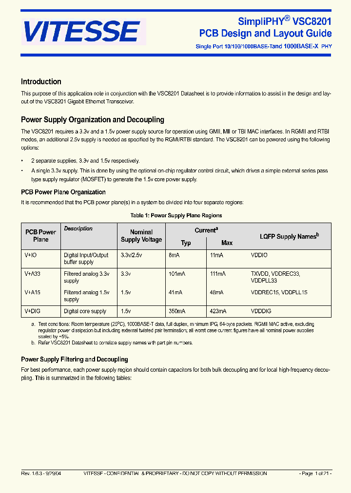 VSC8201_271851.PDF Datasheet