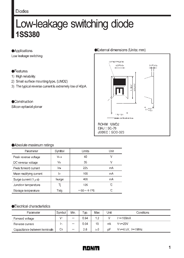 1SS380_307586.PDF Datasheet