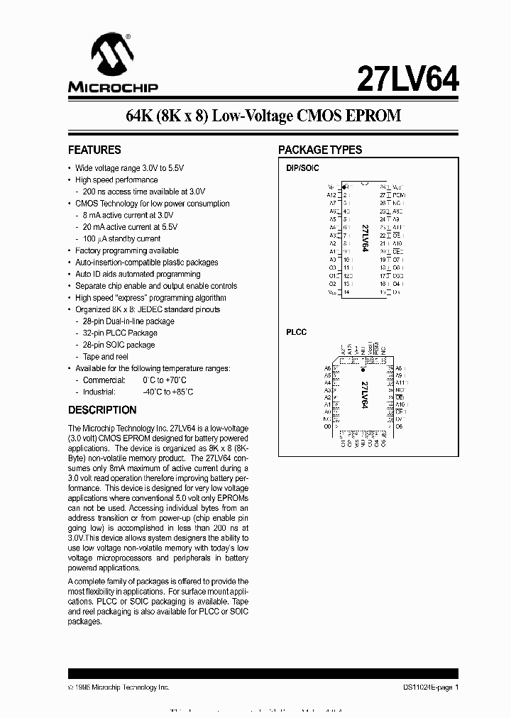 27LV256_341244.PDF Datasheet