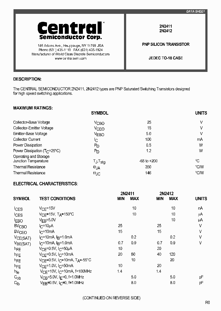 2N2411_265688.PDF Datasheet