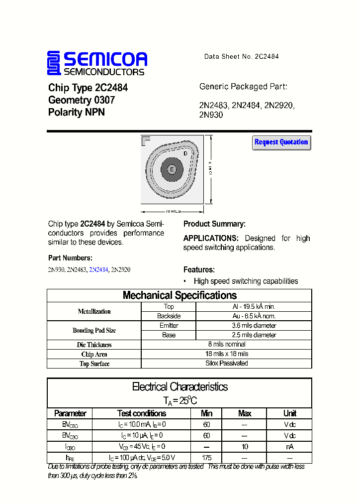 2N2484_275108.PDF Datasheet
