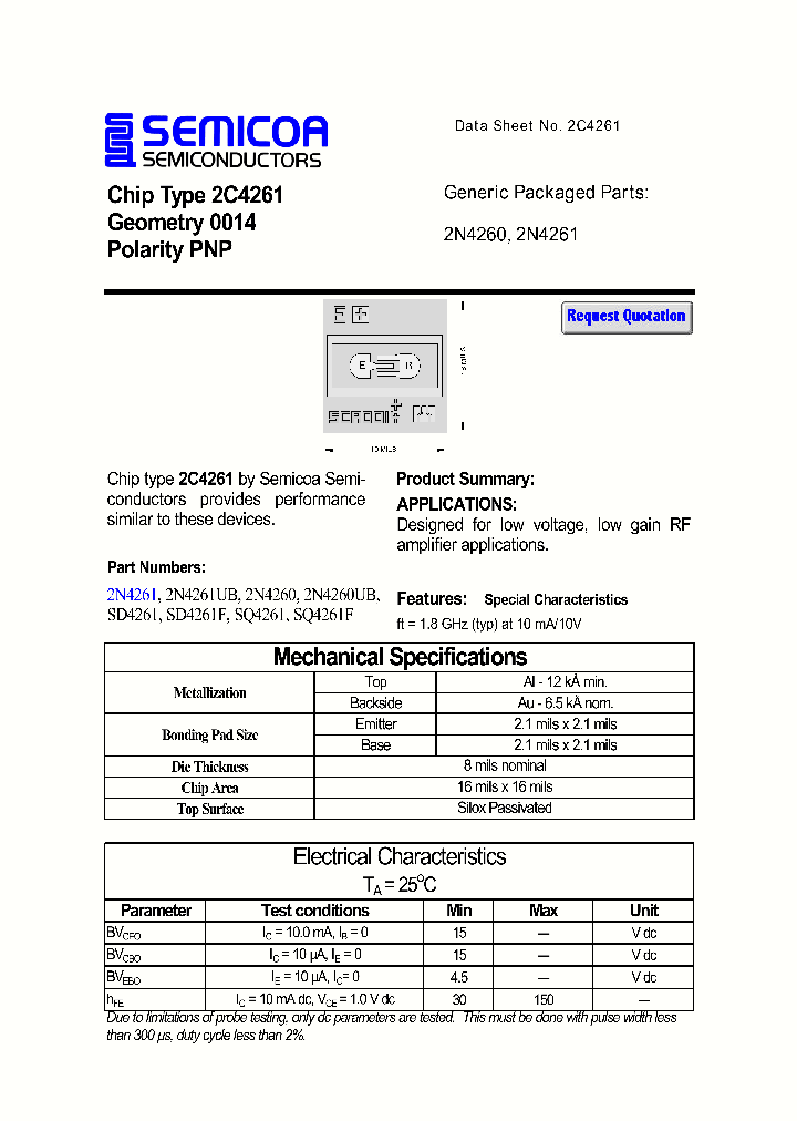 2N4260_341652.PDF Datasheet
