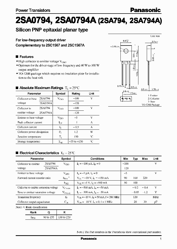2SA0794A_363882.PDF Datasheet